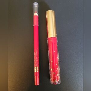Estee Lauder Lip Pencil + Lip Gloss